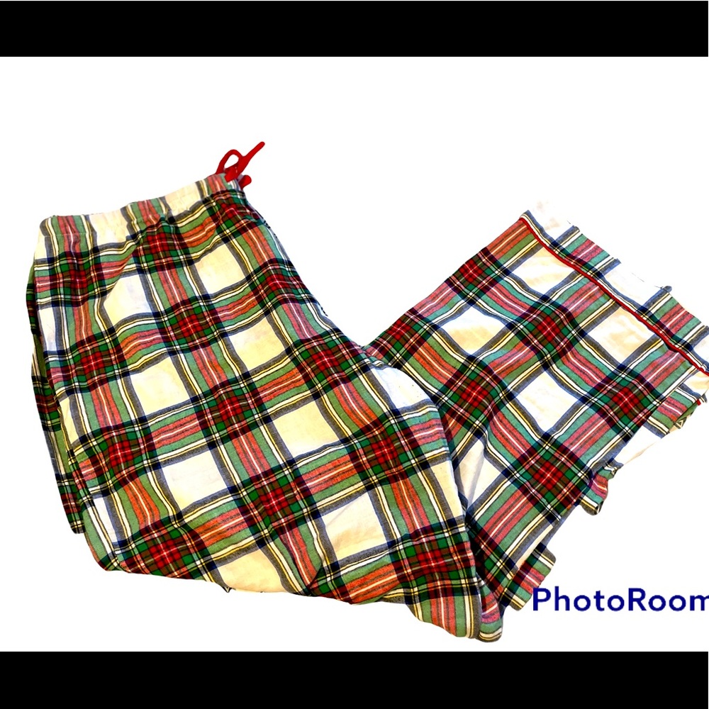 Old Navy plaid flannel pajama pants